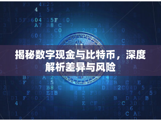 揭秘数字现金与比特币，深度解析差异与风险