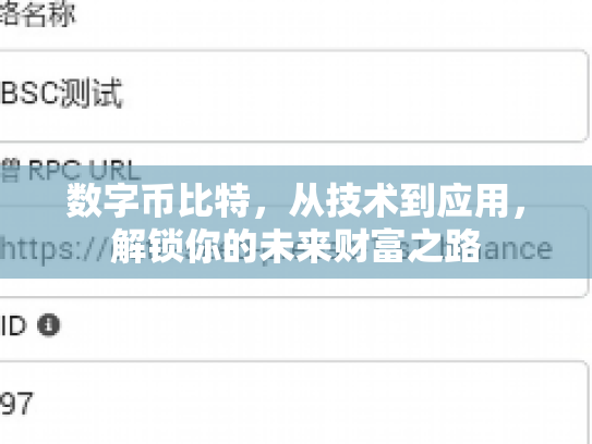 数字币比特，从技术到应用，解锁你的未来财富之路