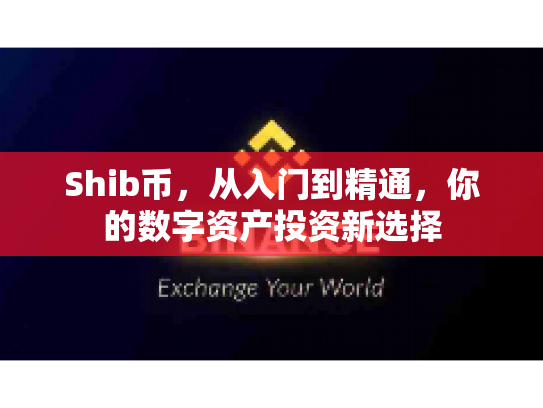 Shib币，从入门到精通，你的数字资产投资新选择