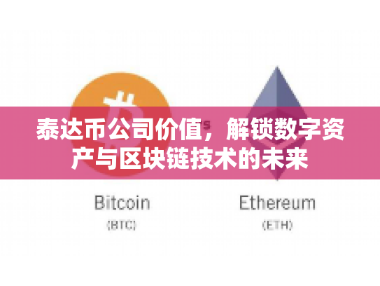 泰达币公司价值，解锁数字资产与区块链技术的未来