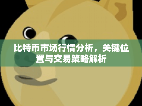 比特币市场行情分析，关键位置与交易策略解析