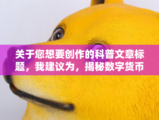 关于您想要创作的科普文章标题，我建议为，揭秘数字货币世界，币圈大佬背后的技术原理与市场机遇。这个标题既包含了数字货币的热点话题，又暗示了文章将探讨的技术和市场的相关知识