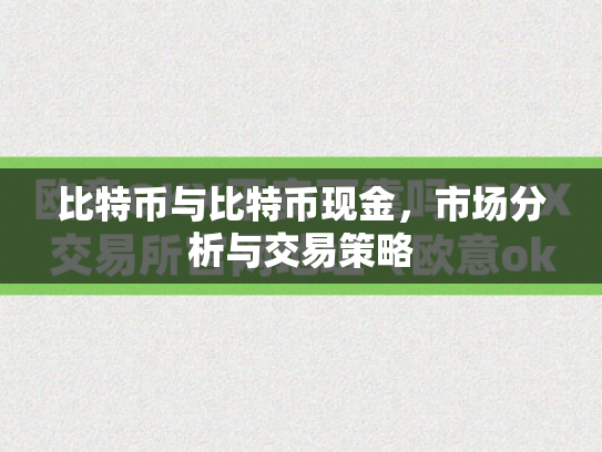 比特币与比特币现金，市场分析与交易策略