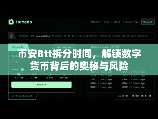 币安Btt拆分时间，解锁数字货币背后的奥秘与风险