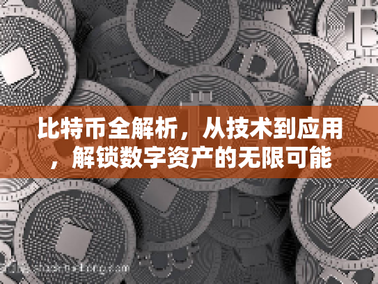 比特币全解析，从技术到应用，解锁数字资产的无限可能