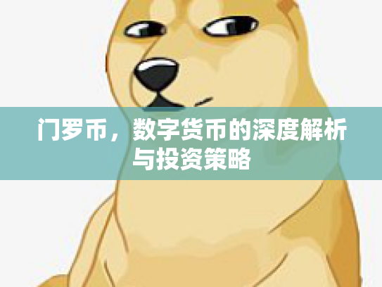 门罗币，数字货币的深度解析与投资策略