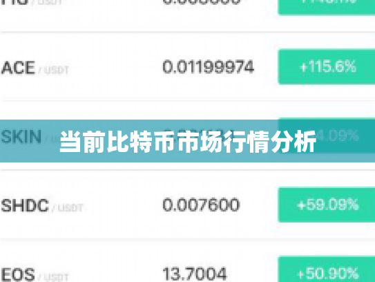 当前比特币市场行情分析