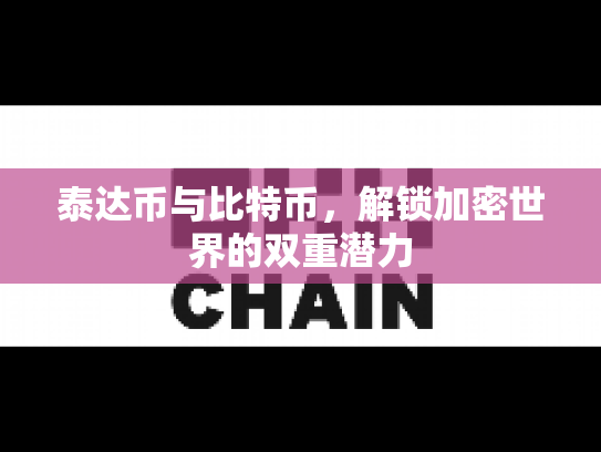 泰达币与比特币,解锁加密世界的双重潜力 泰达币与比特币,解锁加密世界的双重潜力