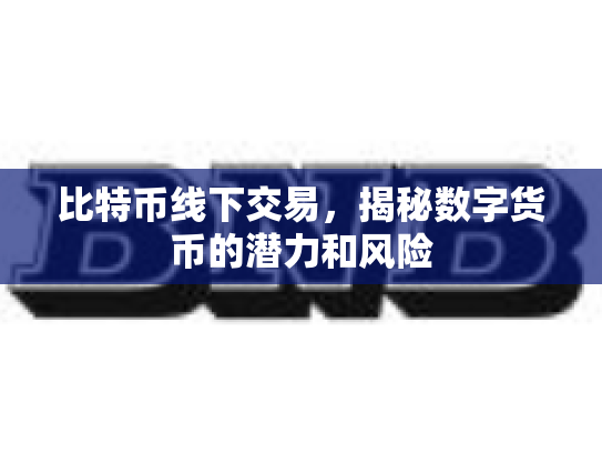 比特币线下交易，揭秘数字货币的潜力和风险