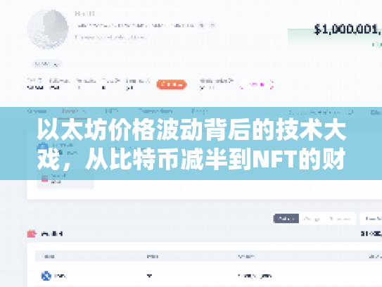 以太坊价格波动背后的技术大戏,从比特币减半到NFT的财富机遇 以太坊价格波动背后的技术大戏,从比特币减半到NFT的财富机遇