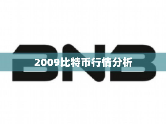 2009比特币行情分析