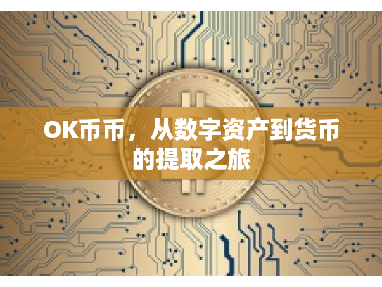 OK币币，从数字资产到货币的提取之旅