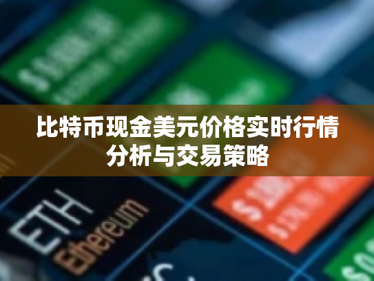 比特币现金美元价格实时行情分析与交易策略