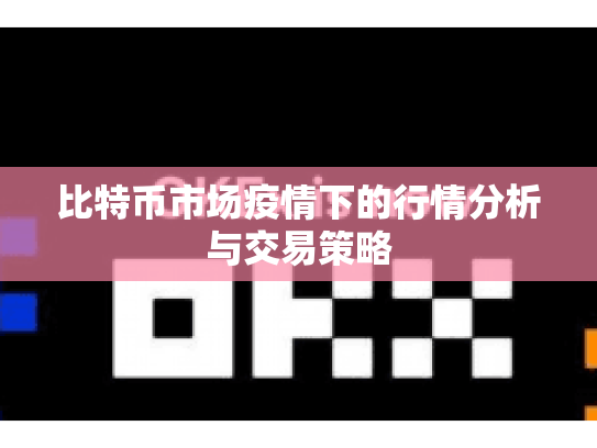 比特币市场疫情下的行情分析与交易策略