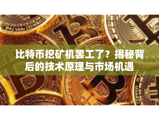 比特币挖矿机罢工了?揭秘背后的技术原理与市场机遇 比特币挖矿机罢工了?揭秘背后的技术原理与市场机遇