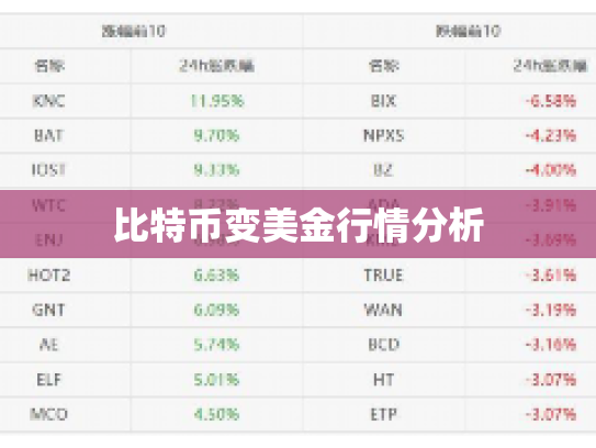 比特币变美金行情分析