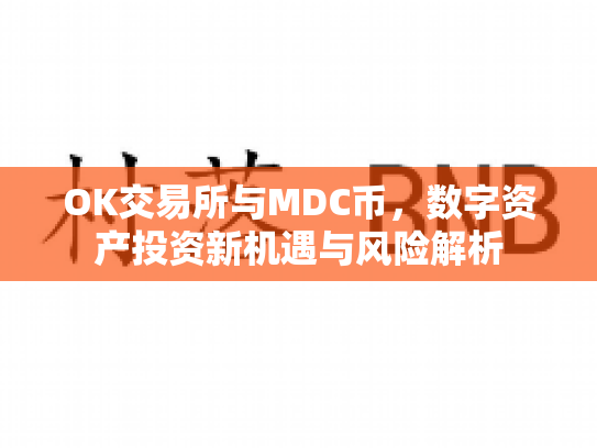 OK交易所与MDC币,数字资产投资新机遇与风险解析 OK交易所与MDC币,数字资产投资新机遇与风险解析