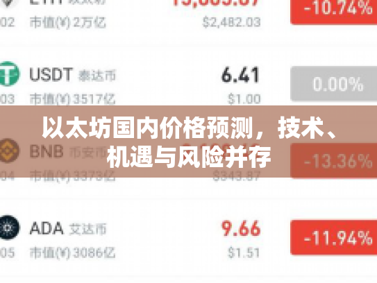 以太坊国内价格预测，技术、机遇与风险并存