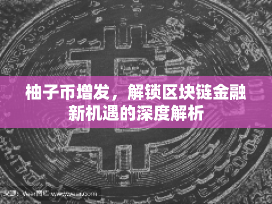 柚子币增发，解锁区块链金融新机遇的深度解析