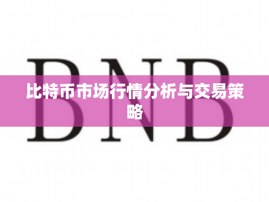 比特币市场行情分析与交易策略