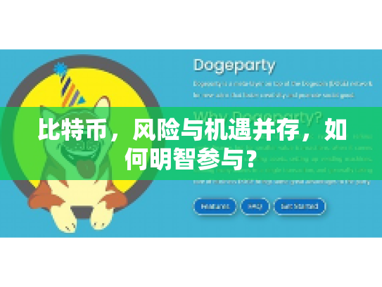 比特币，风险与机遇并存，如何明智参与？