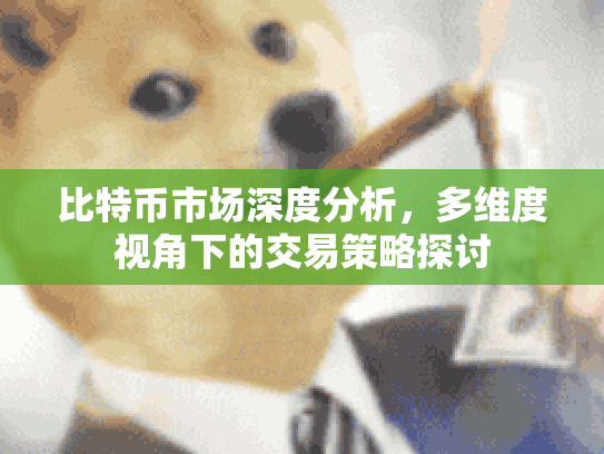 比特币市场深度分析，多维度视角下的交易策略探讨
