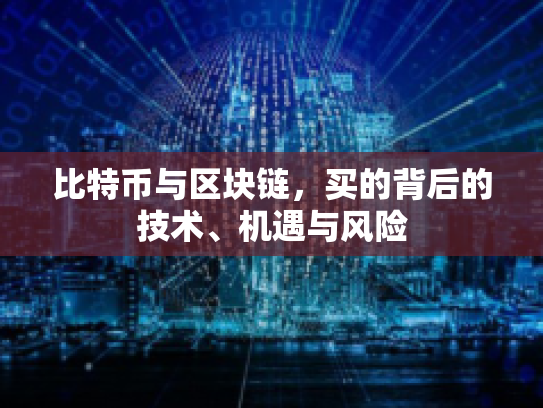 比特币与区块链,买的背后的技术、机遇与风险 比特币与区块链,买的背后的技术、机遇与风险