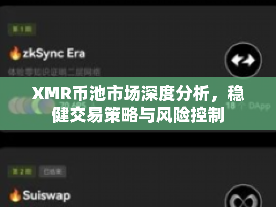 XMR币池市场深度分析，稳健交易策略与风险控制