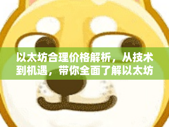以太坊合理价格解析，从技术到机遇，带你全面了解以太坊的今天