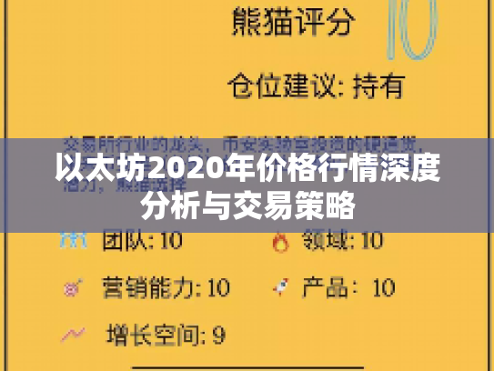 以太坊2020年价格行情深度分析与交易策略 以太坊2020年价格行情深度分析与交易策略