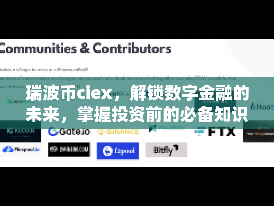 瑞波币ciex,解锁数字金融的未来,掌握投资前的必备知识 瑞波币ciex,解锁数字金融的未来,掌握投资前的必备知识