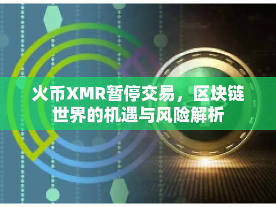 火币XMR暂停交易,区块链世界的机遇与风险解析 火币XMR暂停交易,区块链世界的机遇与风险解析