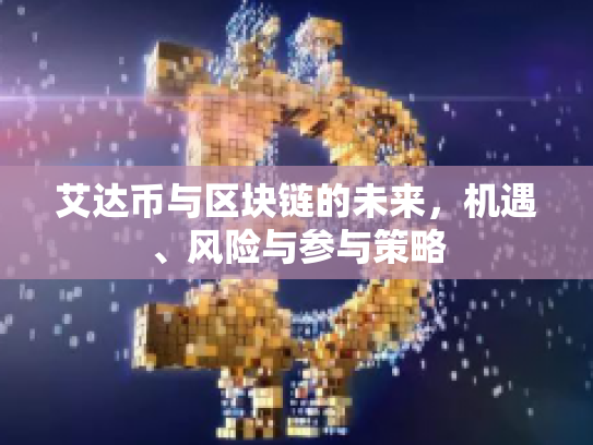 艾达币与区块链的未来,机遇、风险与参与策略 艾达币与区块链的未来,机遇、风险与参与策略