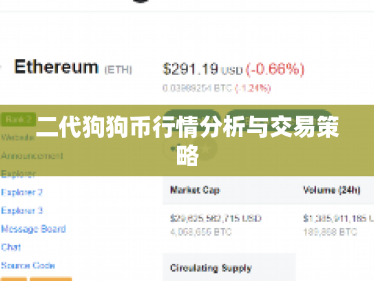 二代狗狗币行情分析与交易策略 二代狗狗币行情分析与交易策略