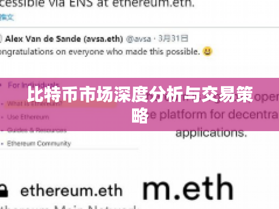 比特币市场深度分析与交易策略 比特币市场深度分析与交易策略