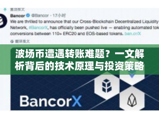 波场币遭遇转账难题？一文解析背后的技术原理与投资策略