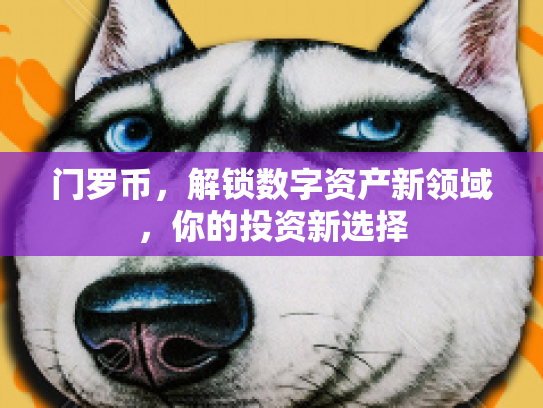门罗币,解锁数字资产新领域,你的投资新选择 门罗币,解锁数字资产新领域,你的投资新选择
