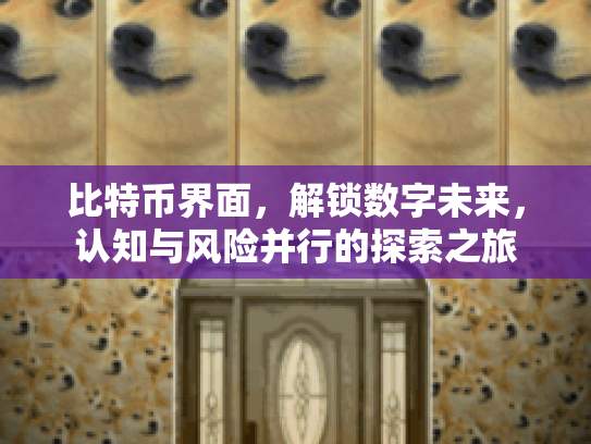 比特币界面,解锁数字未来,认知与风险并行的探索之旅 比特币界面,解锁数字未来,认知与风险并行的探索之旅