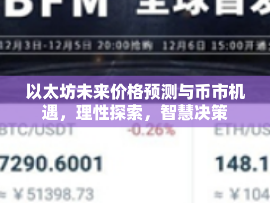 以太坊未来价格预测与币市机遇，理性探索，智慧决策