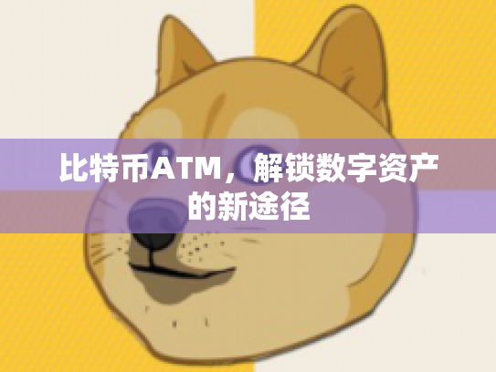 比特币ATM，解锁数字资产的新途径