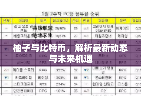 柚子与比特币，解析最新动态与未来机遇