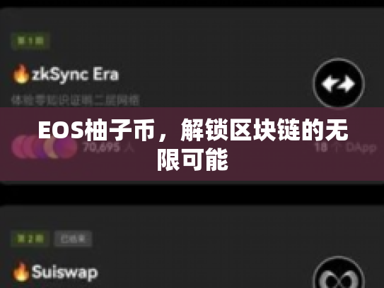 EOS柚子币，解锁区块链的无限可能
