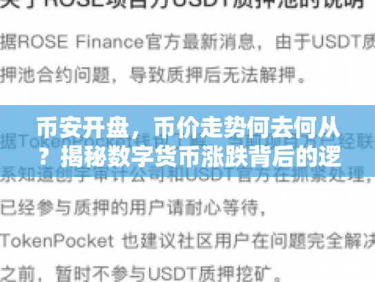币安开盘，币价走势何去何从？揭秘数字货币涨跌背后的逻辑与风险