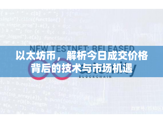 以太坊币，解析今日成交价格背后的技术与市场机遇