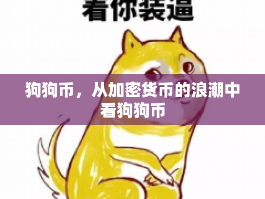 狗狗币，从加密货币的浪潮中看狗狗币