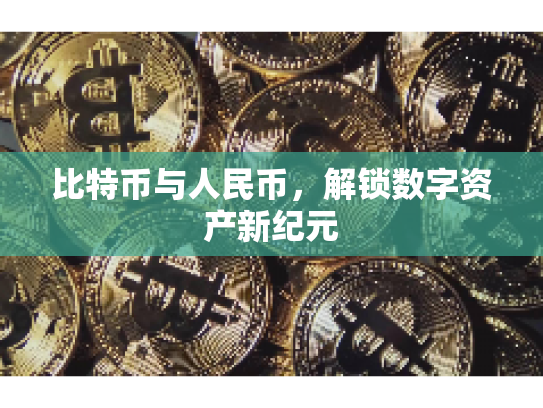 比特币与人民币，解锁数字资产新纪元