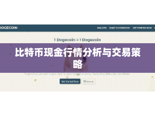 比特币现金行情分析与交易策略