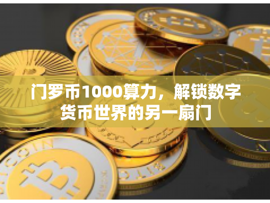 门罗币1000算力，解锁数字货币世界的另一扇门