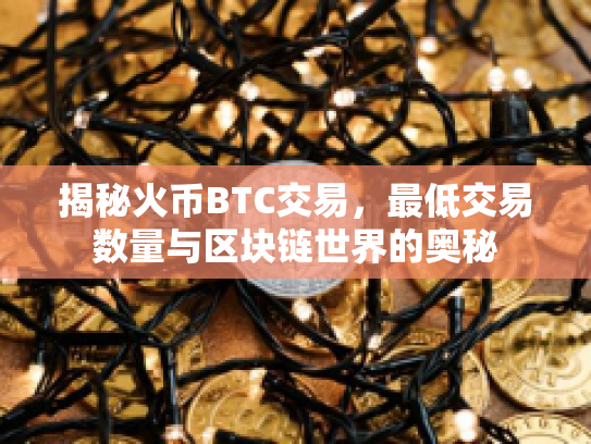 揭秘火币BTC交易，最低交易数量与区块链世界的奥秘