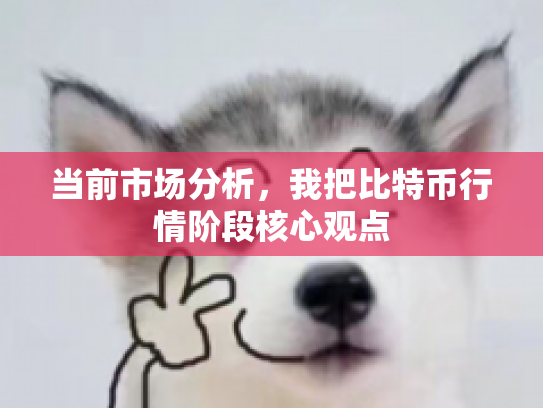 当前市场分析，我把比特币行情阶段核心观点